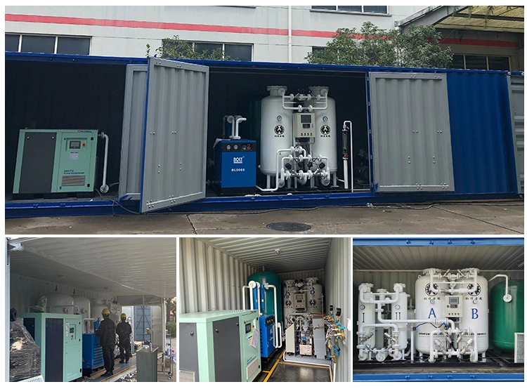 2500mm*1900mm*2500mm 99% Purity Nate Cloud Wooden Packing Nitrogen Furnace Battery Industry