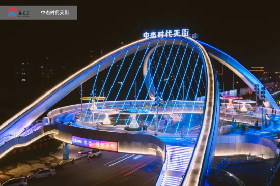 Китайский производитель, индивидуальный дизайн, эстакада, перекресток, мост со стальной конструкцией