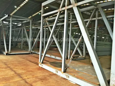 Воздушный мост стальной конструкции модульного здания с стальной рамой из квадратной трубы